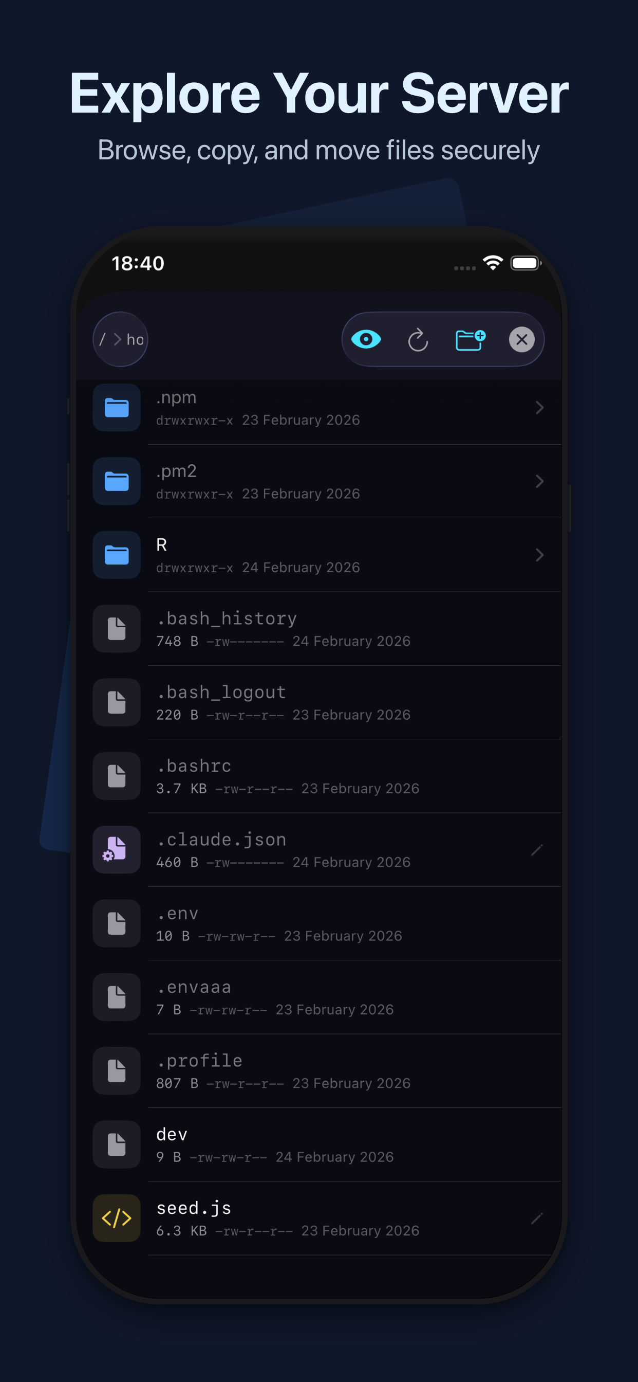 OrivexTerm - SFTP File Explorer